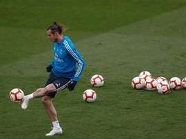 Bale, recuperado para Gales, lesionado para o Madrid. EFE/ Emilio Naranjo/Archivo