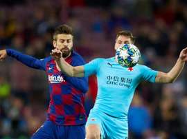 Piqué aumenta sua história na Champions League. EFE/Alejandro García