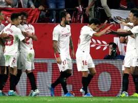 El Sevilla quiere seguir intocable en Europa. EFE
