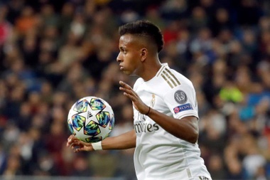 Rodrygo n'a pas tari d'éloges sur Zidane. EFE