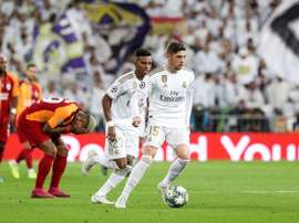 Mensaje de Fede Valverde. EFE