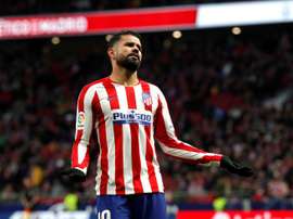 Diego Costa não levanta a cabeça. EFE/ Emilio Naranjo/Archivo