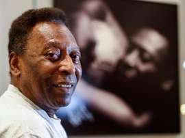 Reveladas imagens do dia em que Pelé marcou oito gols. EFE/Sebastiao Moreira