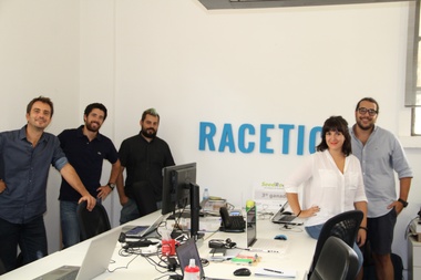 El equipo de Racetick. EFE/ Fotos cedidas por Racetick