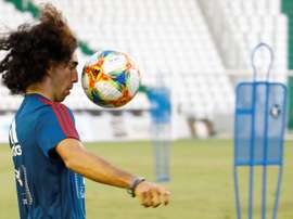 Cucurella, con menos molestias. EFE