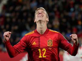 Dani Olmo, des éloges de Guardiola à l'intérêt de l'Atlético. EFE/Julio Muñoz