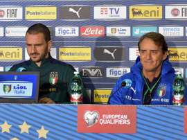 Bonucci puso a Italia por detrás de España, Francia y Alemania. EFE/Mike Palazzotto