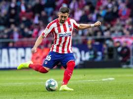 Herrera conseguiu recuperar mais de dez bolas contra o Granada. EFE/ Rodrigo Jiménez/Archivo
