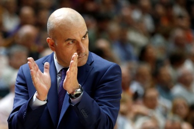 El entrenador del Valencia Basket, Jaume Ponsarnau. EFE/Miguel Ángel Polo/Archivo