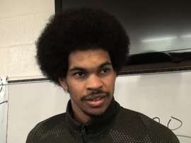 El pívot de los Nets de Brooklyn, Jarrett Allen. EFE/Marcelino Benito/Archivo