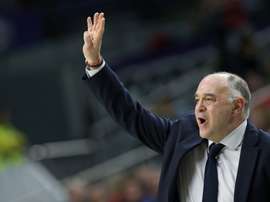 El técnico del Real Madrid Pablo Laso. EFE/Javier Lizón/Archivo