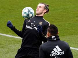 Bale s'y attendait pour le drapeau. EFE