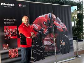 Stefano Rendina, responsable de análisis de datos de Ducati. EFE/Imagen cedida por Ducati