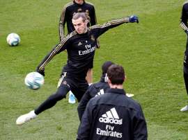 James didn't train. EFE