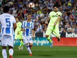 El Barça pondrá a prueba su liderato en Butarque. EFE/JuanJo Martín