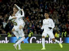 Real Madrid tem dois atletas pendurados na Champions League. EFE/Ballesteros
