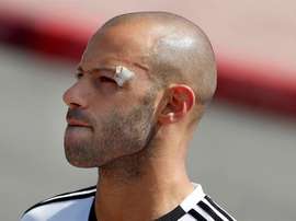 Mascherano já é oficialmente treinador. EFE/Alberto Estévez