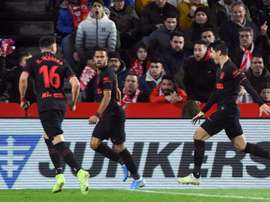 Le groupe de l'Atlético Madrid pour affronter Villarreal en Liga. EFE