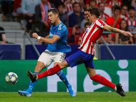 Cristiano Ronaldo de retour face à l'Atlético, pas Douglas Costa. EFE/Emilio Naranjo/Archivo