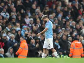 Guardiola confirmó que el argentino tiene un problema en el tendón. EFE/EPA