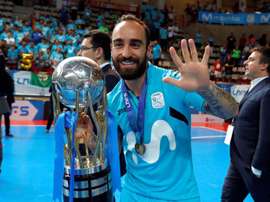 Ricardinho, le CR7 du futsal, débarque à Paris. EFE