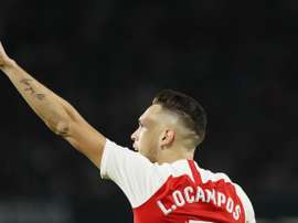 Lucas Ocampos couvre d'éloges Bielsa. EFE
