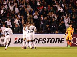 Liga de Quito saca pecho y se mete en semis. EFE
