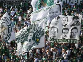 Chapecoense dio el pésame a Palmas. EFE/Archivo