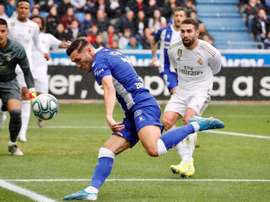 Pérez acredita que Alavés fez um grande trabalho. EFE/David Aguilar