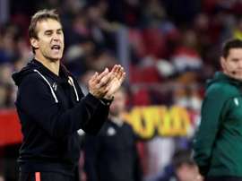 Lopetegui le restó importancia a la derrota. EFE