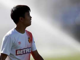 Kubo was ruled out by Barca. EFE