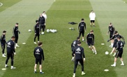 Real Madrid's reduced squad trains ahead of Espanyol visit. EFE