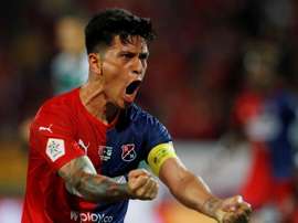 Germán Cano se fue del equipo. EFE
