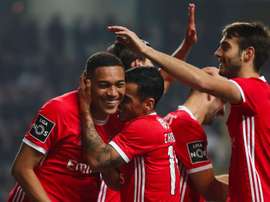 El Benfica llamó a ocho canteranos para el entrenamiento de este lunes. EFE