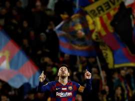Messi falou sobre o clássico e não se esquece de Anfield. EFE