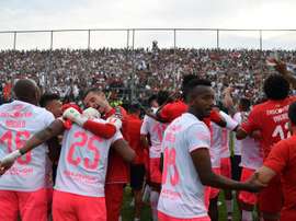 Liga de Quito se cita en la final con Delfín. EFE