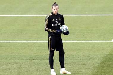 Bale returned to training after losing to Espanyol. EFE