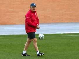 Aguirre, aliviado tras la sentencia. EFE/Archivo