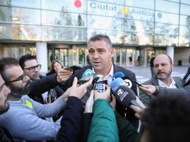 Ballesteros cargó duramente contra Javier Tebas. EFE/Ana Escobar
