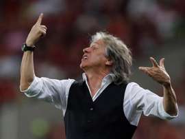 Jorge Jesus quer receber aumento para permanecer no Flamengo. EFE/Marcelo Sayão