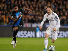Madrid beat Club Brugge 1-3 in the last UCL Group Stage game. EFE