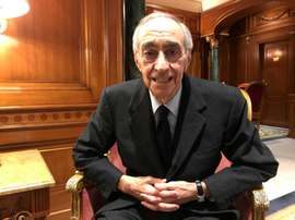 El italiano Franco Carraro, quien concluirá el próximo 31 de diciembre una carrera de 37 años en el Comité Olímpico Internacional (COI), advirtió durante una entrevista con Efe en el hotel Parco dei Principi (Roma, Italia) de que la guerra al dopaje nunca se ganará definitivamente, pero subrayó que el organismo nunca dejará de luchar para limpiar el deporte. EFE/ Andrea Montolivo
