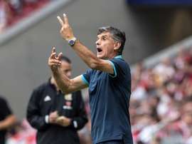 Mendilibar resaltó la mala suerte en la recta final. EFE