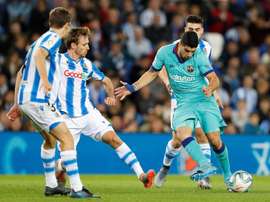 Luis Suárez se rapproche de Kubala. EFE