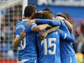 Cucurella y Ángel guiaron al Getafe hacia un triunfo importantísimo. EFE