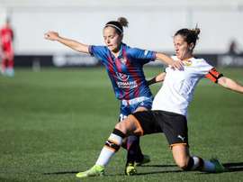 Derbi valenciano en Paterna. EFE