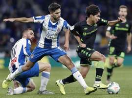 Lainez revolucionó al Betis en Cornellà. EFE