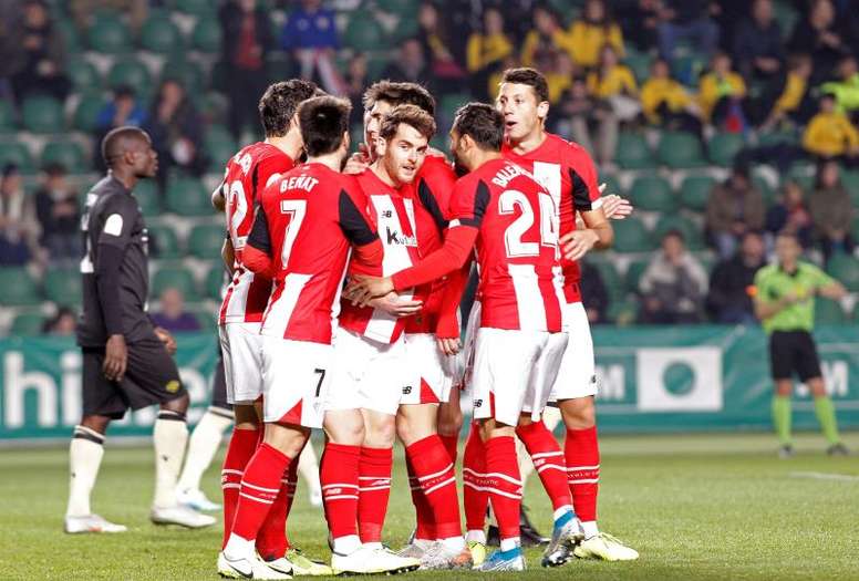 Athletic Bilbao will make the short trip to play neighbours Sestao River in the Copa del Rey. EFE