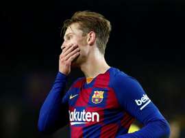 Frenkie de Jong fait le bilan. EFE