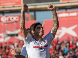 Banega manquera le prochain match. EFE/Archivo